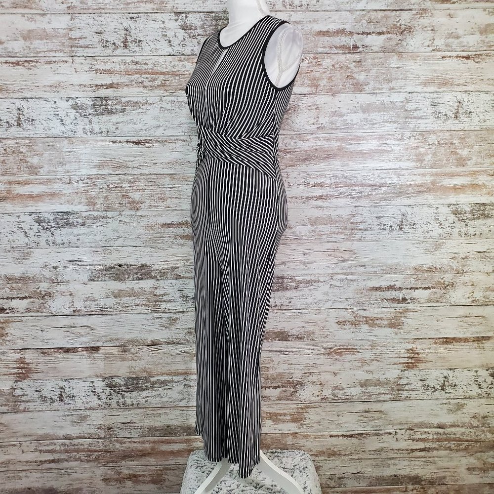 SUGARLIPS Black Blackjack Striped Keyhole Jersey - Picture 3 of 10